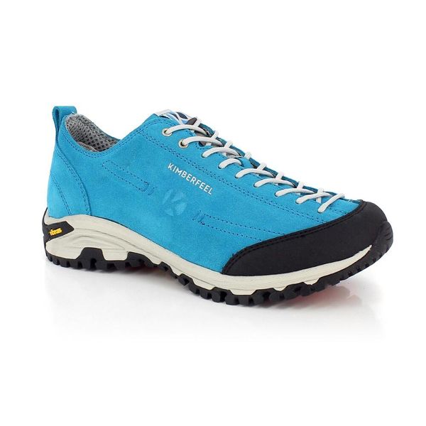 Buty trekkingowe CHOGORI - Turkusowy. Niebieskie trekkingi Kimberfeel, z materiału, trekkingowe. Za 527.40 zł.