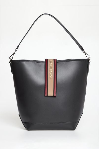 Torebka damska shopper skórzany BALDININI. Shopper Baldinini, bez wzorów, bez dodatków. W wyprzedaży za 1,649.25 zł.