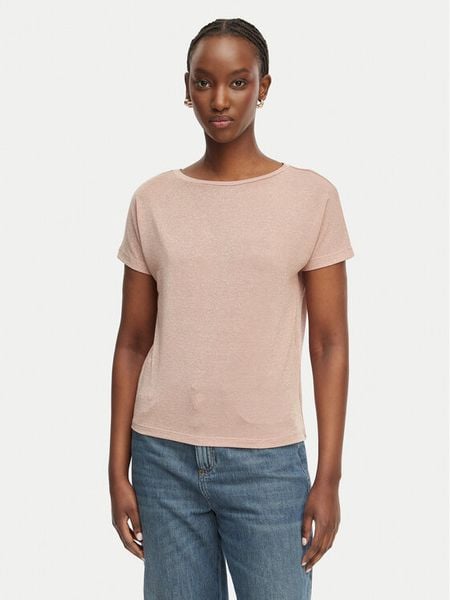 Marella Bluzka Accorta 2615971052 Różowy Regular Fit. Czerwone bluzki Marella, l, bez wzorów, z wiskozy, bez kołnierzyka, bez ramiączek. Za 138.99 zł.