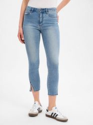 Armani Exchange Dżinsy capri Kobiety niebieski, 27. Niebieskie jeansy Armani Exchange, bez wzorów. Za 479.95 zł.