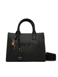 Liu Jo Torebka AA6150 ES029 Czarny. Czarne torebki klasyczne Liu Jo, bez wzorów, ze skóry, bez dodatków. Za 639.99 zł.