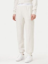 Calvin Klein Underwear Spodnie dresowe 000QS7271E Beżowy Regular Fit. Brązowe spodnie dresowe Calvin Klein Underwear, xl, bez wzorów, z bawełny. Za 169.99 zł.