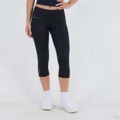 Leggings Legea Legginsy 3/4 Laia Damskie. Czarne legginsy LEGEA, l, bez wzorów, z materiału, na fitness i siłownię. Za 63.90 zł.