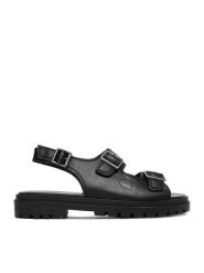 G-Star Raw Sandały CEO-WI34-3310-18608 Czarny. Czarne sandały G-Star Raw, bez wzorów, ze skóry, retro, bez obcasa, na płaskiej podeszwie, bez zapięcia. Za 249.99 zł.