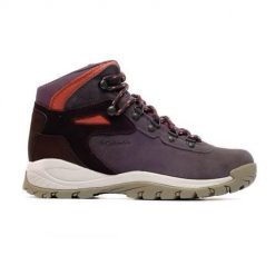 Buty trekkingowe damskie Columbia Newton Ridge Plus Wp. Fioletowe trekkingi Columbia, z materiału, za kostkę, trekkingowe. Za 587.00 zł.