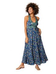 Aller Simplement Sukienka w kolorze granatowym rozmiar: 38/40. Niebieskie sukienki Aller Simplement, bez wzorów, klasyczne, bez kołnierzyka, bez ramiączek, maxi, sportowe. Za 105.14 zł.