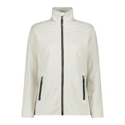 Bluza damska turystyczna CMP 34H2846. Białe bluzy sportowe CMP, xl, bez wzorów, z polaru, bez kaptura. Za 333.75 zł.
