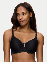 Triumph Biustonosz z fiszbiną Wild Azalea 10219852 Czarny. Czarne biustonosze Triumph, bez wzorów, z syntetyku. Za 189.99 zł.