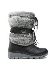 Olang Śniegowce Puff Szary. Szare trapery i śniegowce Olang, z syntetyku. Za 259.99 zł.