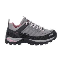 Damskie Niskie buty trekkingowe CMP Rigel waterprof. Czarne trekkingi CMP, z meshu, trekkingowe. Za 559.99 zł.