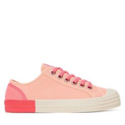 Trampki Novesta. Czerwone trampki Novesta, bez wzorów, bez zapięcia. Za 249.99 zł.