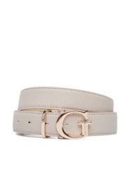 Guess Pasek Damski BW9465 P6330 Beżowy. Brązowe paski Guess, z aplikacjami, ze skóry. Za 234.99 zł.