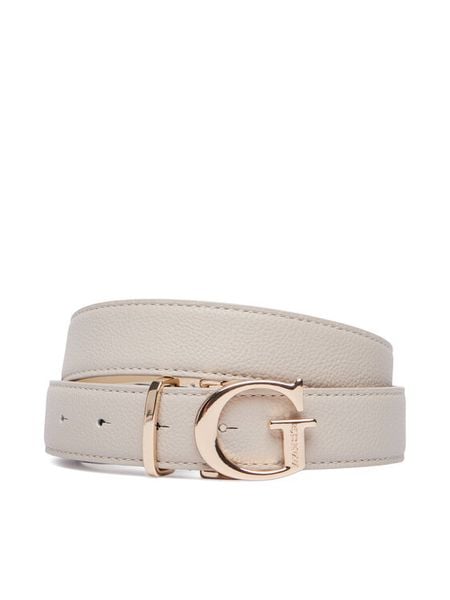 Guess Pasek Damski BW9465 P6330 Beżowy. Brązowe paski Guess, z aplikacjami, ze skóry. Za 234.99 zł.
