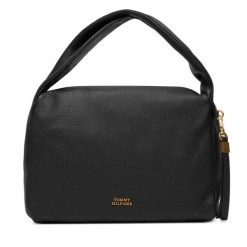 Torebka Tommy Hilfiger. Czarne torebki klasyczne TOMMY HILFIGER, bez wzorów, bez dodatków. Za 849.99 zł.