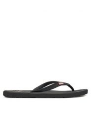 Hunter Japonki W-800283 Czarny. Czarne klapki Hunter, bez wzorów, z syntetyku, bez obcasa. Za 71.99 zł.