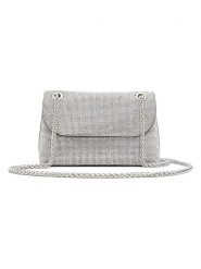 CALL IT SPRING Torebka w kolorze srebrnym - 20 x 12 x 7 cm rozmiar: onesize. Szare torby na ramię Call it Spring, bez wzorów, z materiału, na ramię, bez dodatków. Za 65.99 zł.