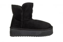 Śniegowce D Franklin Boots Nordic V2 Basic Low Black 206003, Czarny, Materiał - 36. Czarne trapery i śniegowce D.Franklin, z gumy, za kostkę. W wyprzedaży za 179.10 zł.