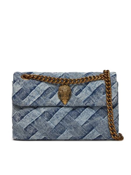 Kurt Geiger Torebka 8885588669 Niebieski. Niebieskie torebki klasyczne Kurt Geiger, bez wzorów, z materiału, bez dodatków. Za 629.99 zł.