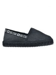 BIG STAR Espadryle w kolorze czarnym rozmiar: 39. Czarne espadryle Big Star, bez wzorów, bez obcasa, bez zapięcia. Za 43.99 zł.