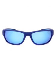 Polaroid Okulary przeciwsłoneczne unisex w kolorze niebiesko-błękitnym rozmiar: 60. Niebieskie okulary przeciwsłoneczne Polaroid, bez wzorów, z tworzywa sztucznego. Za 174.95 zł.