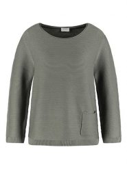 Gerry Weber Sweter w kolorze szarym rozmiar: 36. Szare swetry Gerry Weber, bez wzorów, z bawełny, bez ramiączek. Za 208.45 zł.