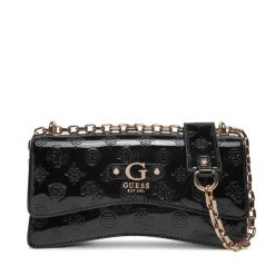 Torebka Guess. Czarne torebki klasyczne Guess, z aplikacjami, bez dodatków. Za 319.99 zł.