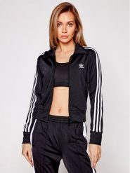 Adidas Bluza adicolor Classics Firebird GN2817 Czarny Regular Fit. Czarne bluzy Adidas, bez wzorów, z syntetyku, bez kaptura. Za 199.99 zł.
