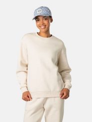 KARI TRAA Bluza "Anelie" w kolorze kremowym rozmiar: M. Brązowe bluzy sportowe Kari Traa, m, bez wzorów, z bawełny, bez kaptura. Za 215.21 zł.