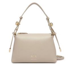 Torebka Armani Exchange. Brązowe torebki klasyczne Armani Exchange, bez wzorów, bez dodatków. Za 614.99 zł.