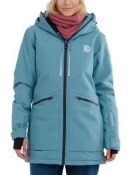Kurtka narciarska damska Fundango Pemberton Allmountain. Niebieskie kurtki narciarskie FUNDANGO, m, bez wzorów, z materiału, bez kaptura, narciarskie. Za 599.00 zł.