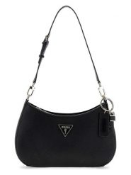 Guess Torebka w kolorze czarnym - 28 x 15 x 6 cm rozmiar: onesize. Czarne torby na ramię Guess, z aplikacjami, z materiału, na ramię, bez dodatków. Za 485.44 zł.