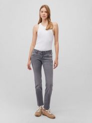 MAVI Dżinsy "Olivia" - Slim fit - w kolorze szarym rozmiar: W33/L28. Szare jeansy Mavi, l, bez wzorów. Za 134.95 zł.