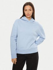 Calvin Klein Bluza K20K208126 Błękitny Regular Fit. Niebieskie bluzy Calvin Klein, s, bez wzorów, z bawełny, bez kaptura. Za 239.99 zł.