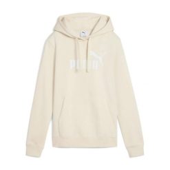 Bluza damska z kapturem Puma Essential No. 1 Logo Fleece. Białe bluzy Puma, bez wzorów, z bawełny, z kapturem. Za 164.00 zł.