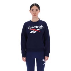 Bluza damska Reebok Gym & Pilates. Bluzy Reebok, s, bez wzorów, z bawełny, bez kaptura. W wyprzedaży za 139.99 zł.