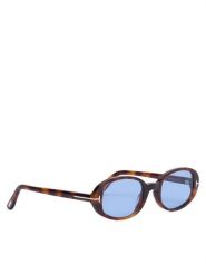 Tom Ford Okulary przeciwsłoneczne FT1364 53V Brązowy. Brązowe okulary przeciwsłoneczne Tom Ford, bez wzorów. Za 1,579.00 zł.