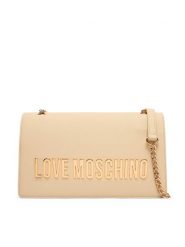 LOVE MOSCHINO Torebka JC4192PP1PKD0129 Beżowy. Brązowe torebki klasyczne Love Moschino, bez wzorów, ze skóry, bez dodatków. Za 949.99 zł.