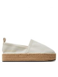 Calvin Klein Jeans Espadryle Platform Espadrille Uc YW0YW01377 Écru. Espadryle Calvin Klein Jeans, bez wzorów, z jeansu, bez obcasa, bez zapięcia. Za 279.99 zł.