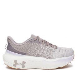 Buty do biegania Under Armour. Szare obuwie sportowe Under Armour, bez zapięcia, do biegania. Za 539.99 zł.