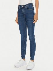 Hugo Jeansy Malu_B 50515814 Niebieski Skinny Fit. Niebieskie jeansy Hugo, bez wzorów. Za 479.99 zł.