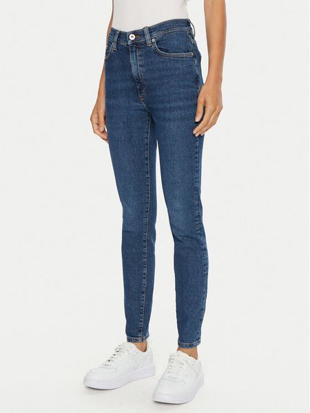 Hugo Jeansy Malu_B 50515814 Niebieski Skinny Fit. Niebieskie jeansy Hugo, bez wzorów. Za 329.99 zł.