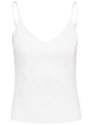 Sublevel Top w kolorze białym rozmiar: M. Białe topy Sublevel, m, bez wzorów, bez kołnierzyka, bez ramiączek. Za 43.95 zł.