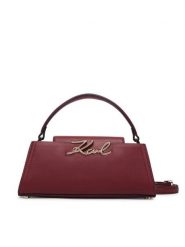 KARL LAGERFELD Torebka B4W30207 Bordowy. Czerwone torebki klasyczne KARL LAGERFELD, bez wzorów, ze skóry, bez dodatków. Za 1,099.00 zł.