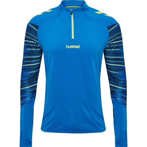 Bluza z zamkiem 1/2 Hummel Blaze Pro. Niebieskie bluzy Hummel, na zimę, bez wzorów, bez kaptura. Za 244.50 zł.