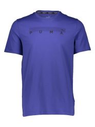 Puma Koszulka sportowa "Energy Cloudspun" w kolorze niebieskim rozmiar: S. Niebieskie koszulki sportowe Puma, bez wzorów, z materiału, bez ramiączek, outdoorowe. Za 83.62 zł.