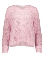 ONLY Sweter w kolorze jasnoróżowym rozmiar: M-46/48. Różowe swetry Only, m, bez wzorów, bez ramiączek. Za 82.99 zł.