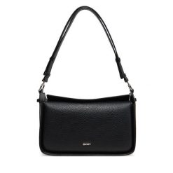 Torebka DKNY. Czarne torebki klasyczne DKNY, bez wzorów, bez dodatków. Za 359.99 zł.