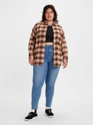 Levi´s Dżinsy - Skinny fit - w kolorze niebieskim rozmiar: W42/L29. Niebieskie jeansy l, z aplikacjami, z podwyższonym stanem. Za 149.66 zł.