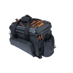 Torba na bagaż „Miles” XL Pro, czarna/pomarańczowa. Brązowe torby na ramię BASIL, bez wzorów, z materiału, sportowe, na ramię, bez dodatków. Za 486.49 zł.