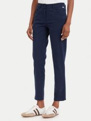 Beverly Hills Polo Club Chinosy P-SS26W-T586585 Granatowy Slim Fit. Niebieskie spodnie materiałowe Beverly Hills Polo Club, bez wzorów, z bawełny. Za 180.99 zł.